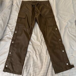 MNML Men's Brown Cargo Pants